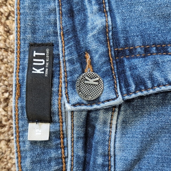 Kut From The Kloth Mia Fab Ab Toothpick Skinny Jeans Women's Size 12 - Picture 3 of 12